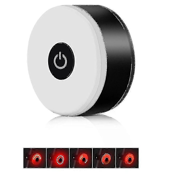 Sykkelbaklys, USB-lading Hurtigutløser Baklys, Løpelys Sykkelbaklys (1 stk, Svart)