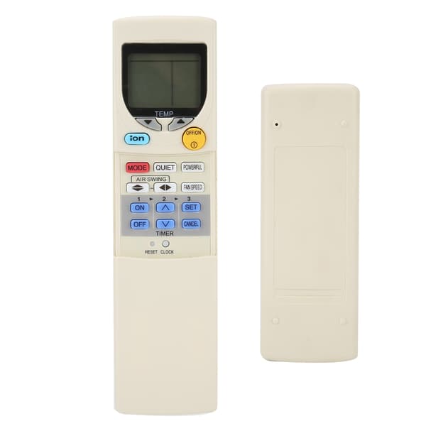 ABS Holdbar Hvid Aircondition Controller Fjernbetjening Tilbehør til A75C2604 uden batteri