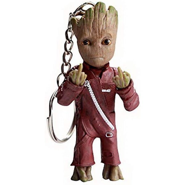 Groot nøglering - Klassisk film actionfigur - Perfekt gave - Jeg er Groot