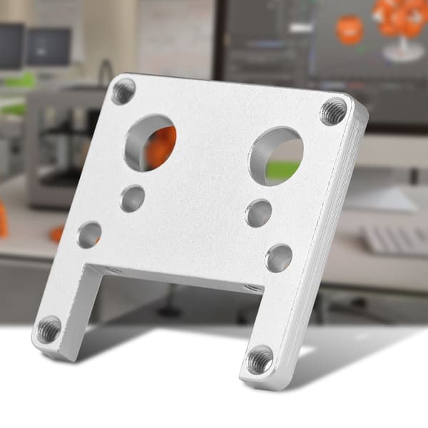 Højkvalitets 3D-printerdele Hot End-sæt Aluminiumlegering Bundmonteringsplade til ekstruder