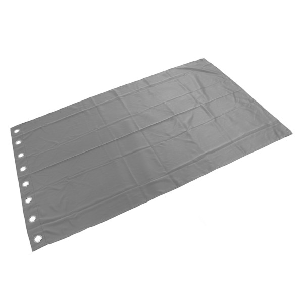 Grommet Mørklægningsgardiner Punch Free Termisk Isolerede Rum Mørklægning Gardiner til Soveværelse Stue Grå 132x213cm / 52.0x83.9in