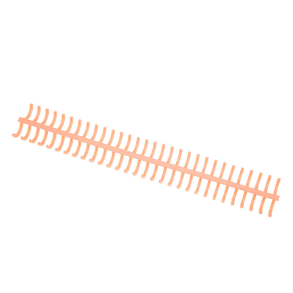 10 st spiralbindningsfjädrar 130 ark kapacitet ryggkam 30 hål 16 mm diameter set kit orange