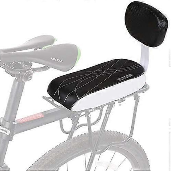 Børnesikkerhedssæde, Børnesæde med Ryglæn, Cykelbagsæde, Cykeldele Tilbehørssæder, Komfortabelt for Børn eller Voksne.