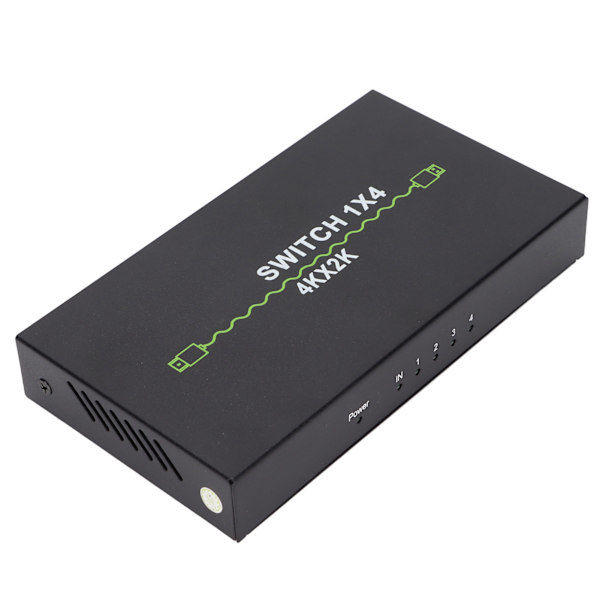 High Definition Multimedia Interface Splitter 4k 1 in 4 ut Stabil Pålitlig Praktisk Datorenhet Spänning 100‑240VAU Plugg