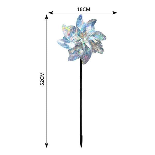 Vindsnurror / Reflekterande Fågelskrämmor 10-pack 10-Pack 292
