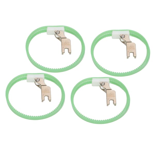 4 STK T350 Dobbeltring Trykfod Plast Trykfod Ring Trykfod til Industriel Symaskine