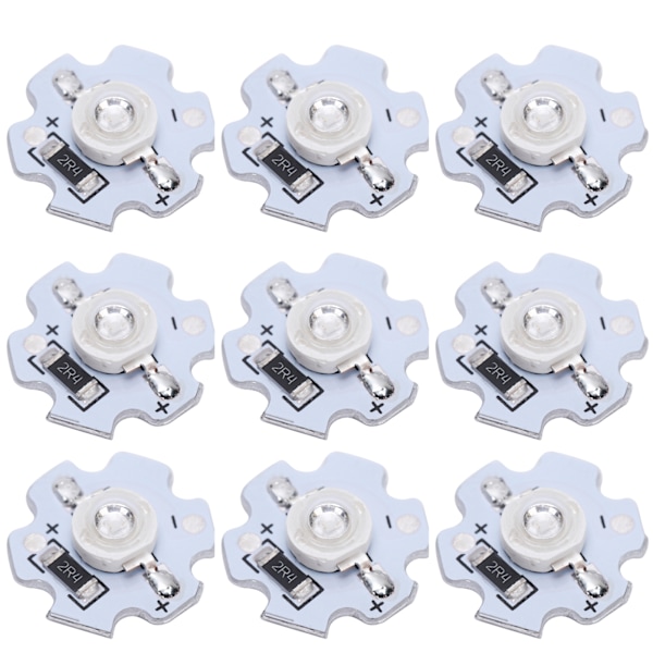 25 stk. 5V LED-chips 200LM 3W LED-pæreperler med høj effekt til DIY-belysningsarmaturer UV-lys 395-400NM