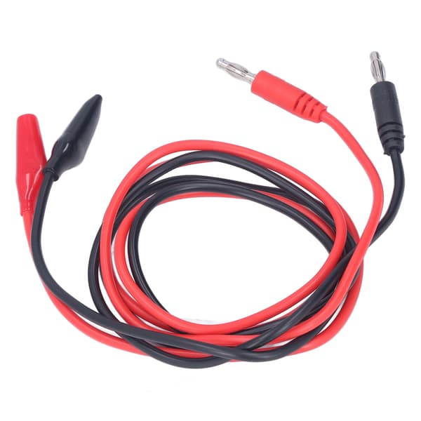 Krokodillenæb Testledninger Bananstik Multimeter Elektronisk Strømtester 2000V 20A 41in 104cm