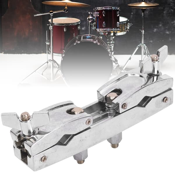 WC50 Trommesett Klemstang Multifunksjon Sølv Aluminium Legering Brakett Klipsstang