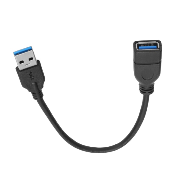 0,33 m/1,1 fot USB-A 3.0 til USB-A 3.0 forlengelsesadapterkabel hann-til-hun-forlengelseskabel