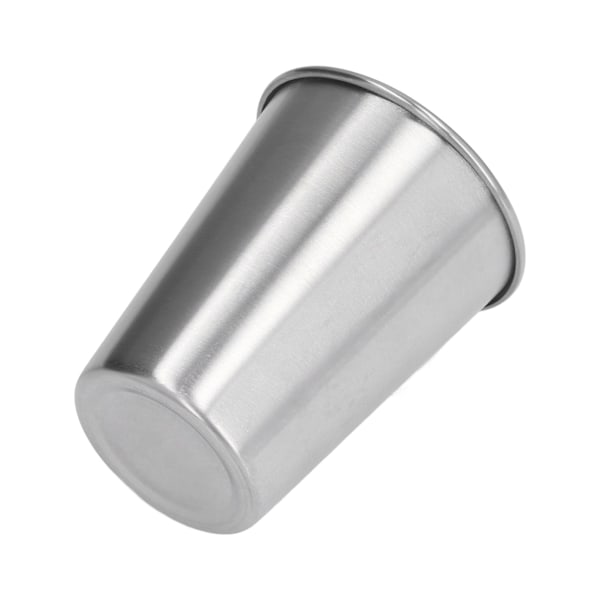 350ML Bärbar Enkelsidig Rostfritt Stål Mugg med Lock Stackable Kaffe Öl Mjölk KoppRostfritt Stål Färg