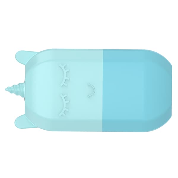 Ice Face Roller Mold Anti Slip Nesting Design Söt Smärtlindring Lättviktig Ice Facial Eye Roller för Hudvård Massage Blå