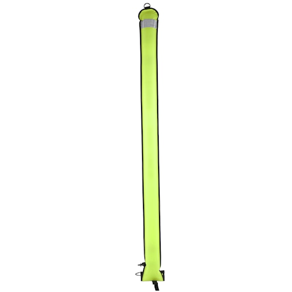 180x15cm Dykker Overflate Markørbøye Høy Synlighet Oppblåsbar Overflate Markør Signalrør Gul Grønn