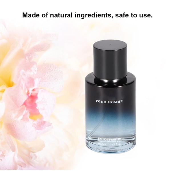 50ml*2 Menn Lemon Front Note Parfyme Langvarig Duft Parfyme