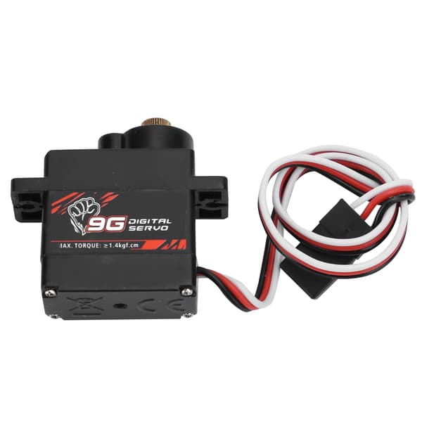 S0009M 9g Digital Servo med metallväxel passar för 1/24 RC fastvingeplan bil båt