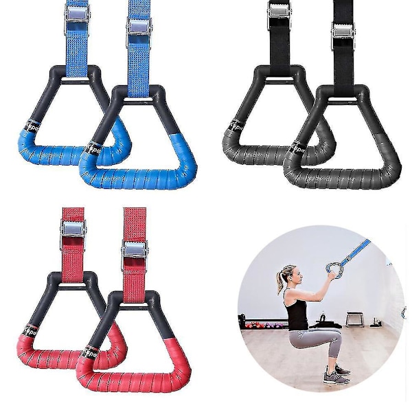 Home Gymnastic Rings - Strengthen Your Body with Fitness Rings for Strength Training and Pull Ups