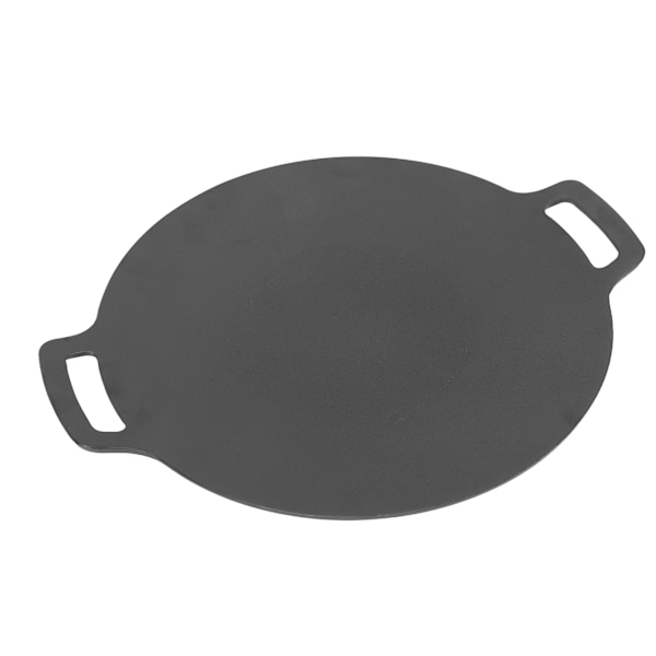 Koreansk BBQ Grill Pan Rund Grill Pan Grill Pan Komfur Induktion Hjem Udendørs Koreansk Grillplade med Taske 11,8in Diameter