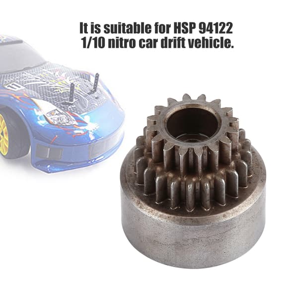 02023 Metallkoppling (dubbla växlar) för HSP 94122 Nitro 1/10 bil driftfordon