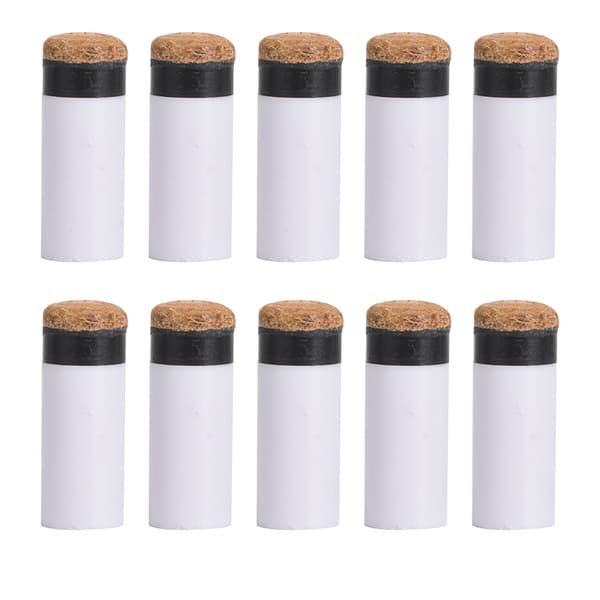 10 stk. Snooker Pool Kø Pole Tip Billard Stang Udskiftningsdele Reparationsværktøj Tilbehør 12 mm