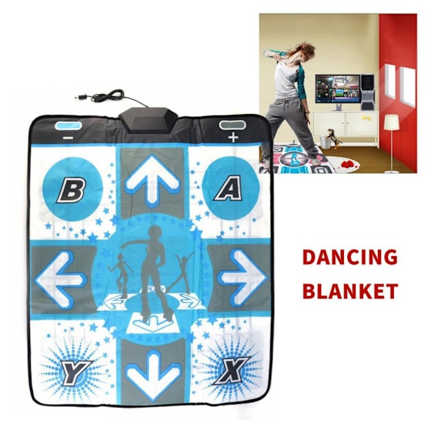 Dansematte Sklisikker Dansetrinn Dansematte Danseteppe for PC og TV