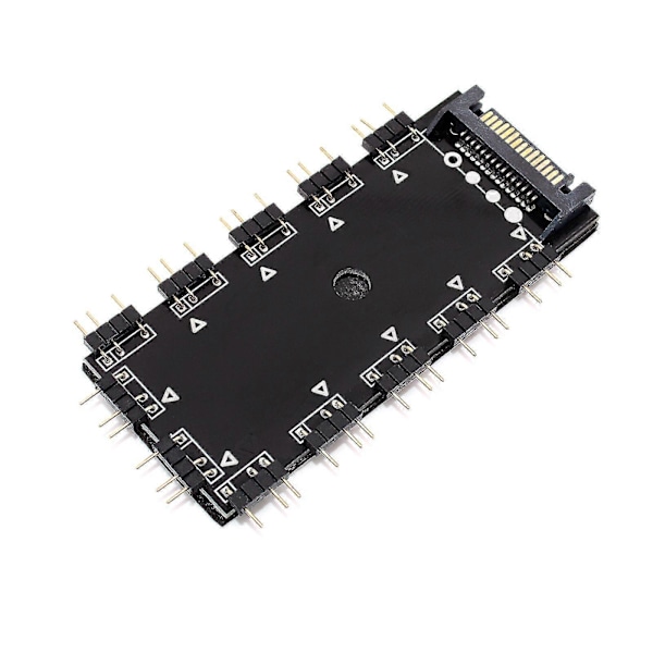 LED Splitter 12-port Hub med 5V 3-pin Förlängningssladd, Perfekt För Mycket RGB