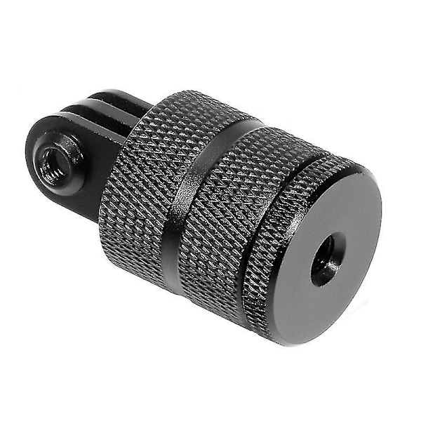 Tripodmonteringsadapter i aluminiumlegering för GoPro Hero 10 9 8 7 6 5, DJI, Xiaoyi, SJCAM, Akaso Actionkameror