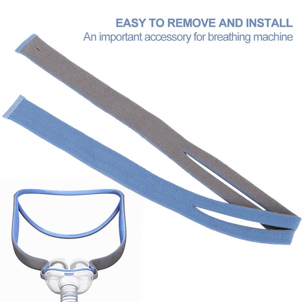 Pustemaskin Neseskjold Hodebånd Elastisk Nesedeksel Hodebånd for Resmed Air Fit P10