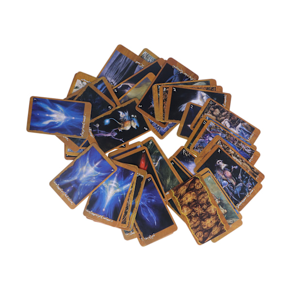 Coated Paper Tarot Cards Divination Playing Cards Interaction Board Game Card English Version