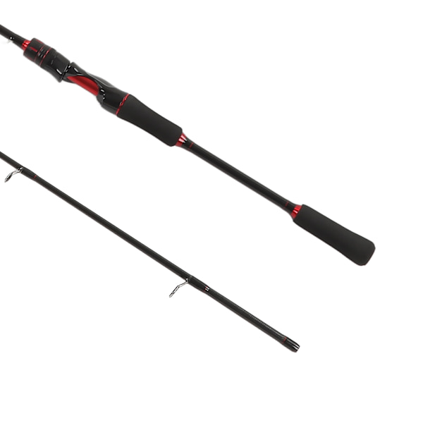 Fiskesnelle 1,8 m Baitcaster fiskestang karbon hoveddel EVA håndtak for saltvann ferskvann rett håndtak