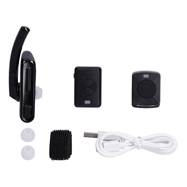 Walkie Talkie -kuulokemikrofoni PTT langaton Bluetooth -kuuloke 2 korvatulpalla Motorolaa ja HYT:tä varten