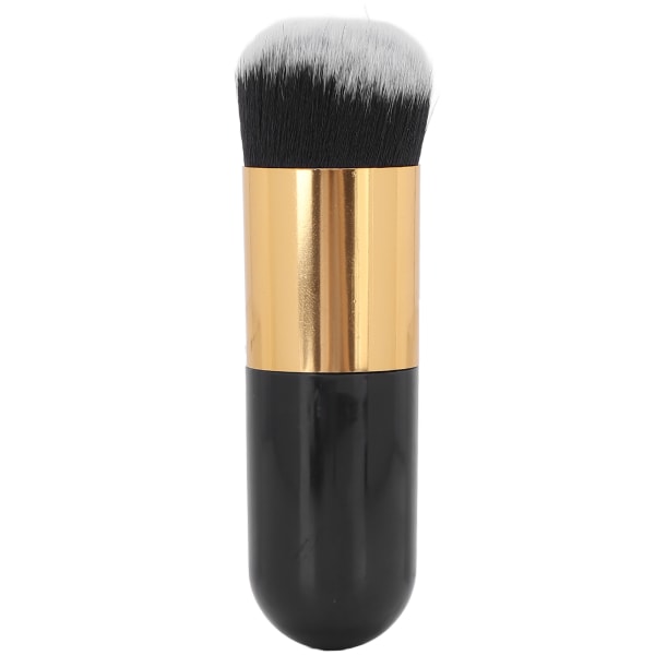 Foundation Makeup Brush Professionell kosmetisk flytande blandning Blush flytande pulverborste för daglig makeup Svart guld