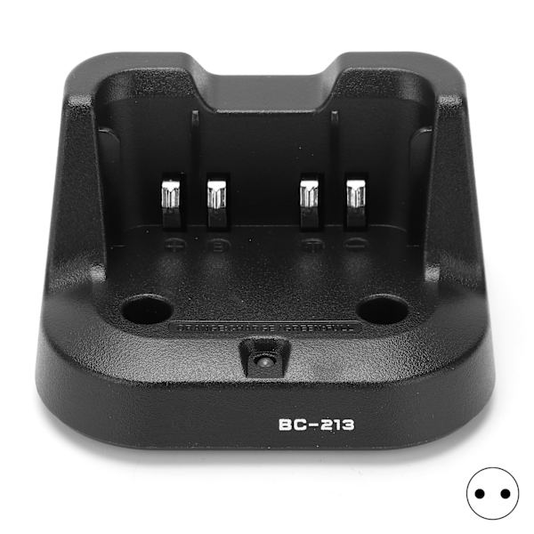 Walkie Talkie Bordsladdare för ICV88 ICU88 ICF1000 ICF2000 ICF1000D 110240V(EU-kontakt)