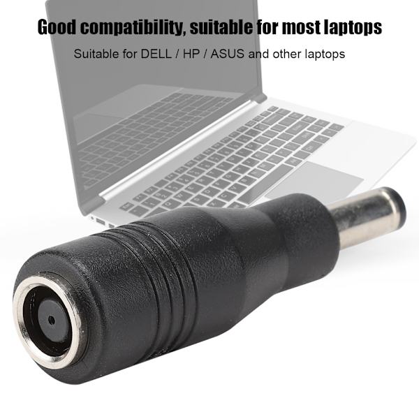 5 STK 7,4 x 5,0 x 0,6 MM hun strømadapterkontakt for DELL/HP til for Lenovo/Asus 5,5 mm
