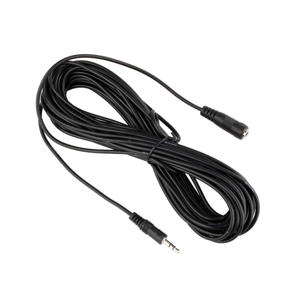 10M 32FT 3,5 mm IR Infrarød Repeater Jack Forlengelseslydkabel for IR-mottaker