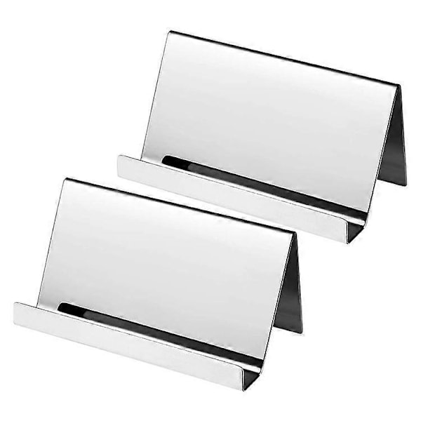 Visitkort Holder, 2 Stk. Kortdisplay, til Visitkort, Kontorbord