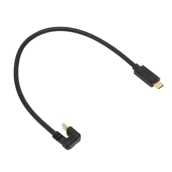 USB-kabel 12 tum USB 3.1 Typ C Hane till Hane 10 Gbps U-typ Armbåge Snabbare Dataöverföring Dataförlängningskabel