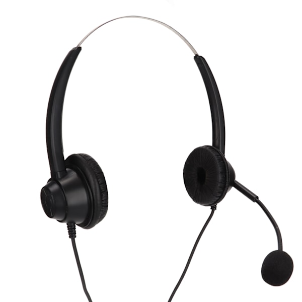 H360D-USB-3 USB-affärsheadset Binauralt USB-headset Stödjer justering av högtalarvolym Volymmutning Mikrofonavstängning