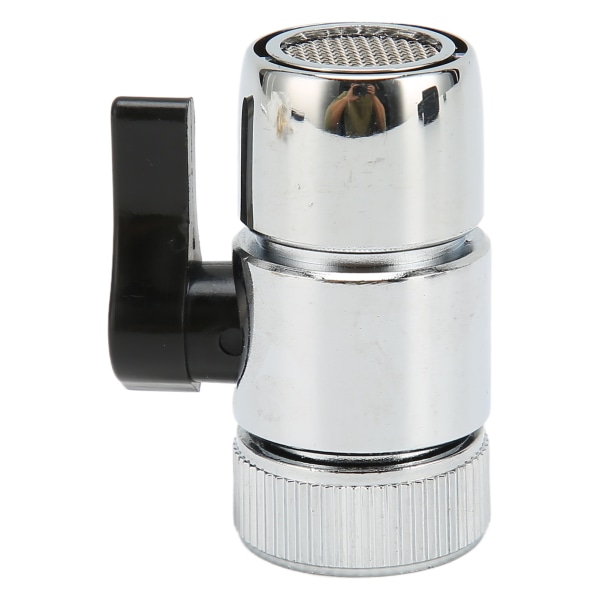 3stk G3/8 Insink Kran Avledningsventil Treveis Universal Enkel installasjon Slange Avledningskran Adapter for akvarier