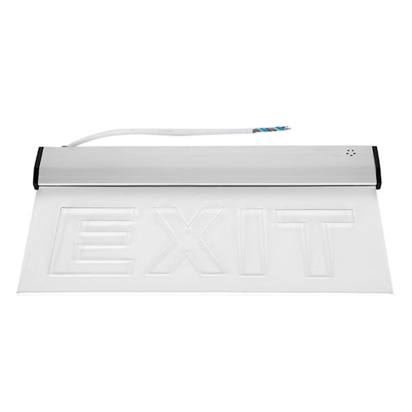 AC220V 3W LED PMMA 350x180mm/13,78x7,09in Säkerhetsindikatorlampa för nödutgång