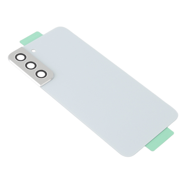 Takaosan lasinen takakansi kotelo korvaava matkapuhelinosa Samsung Galaxy S22 Plus S906U S906F valkoinen