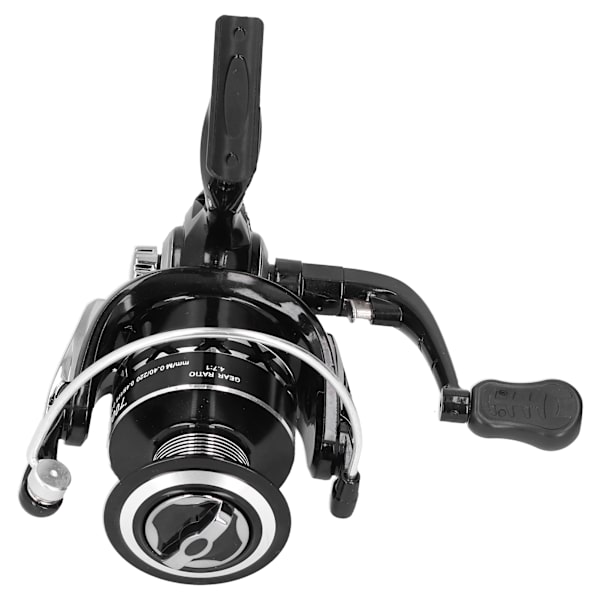 Spinningshjul 4.7:1 Gear Ratio Foldbar Metal Arm Fiskehjul Fiskeri TilbehørX7000