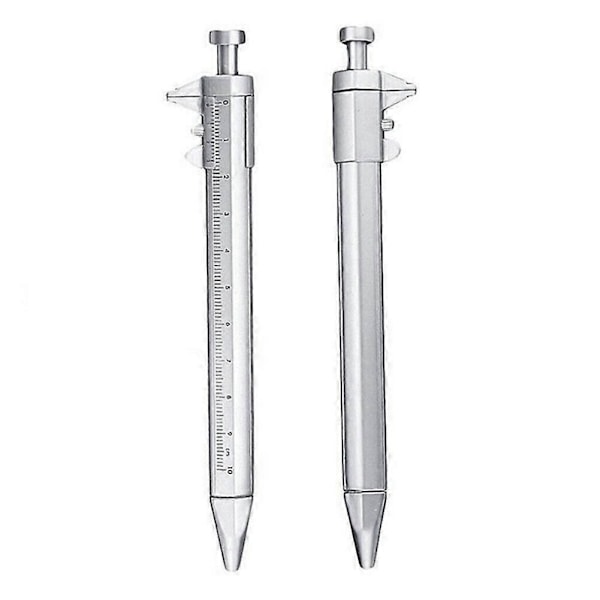 10 st Vernier Caliper 0-100mm Kulspetspenna Multifunktionsgadget