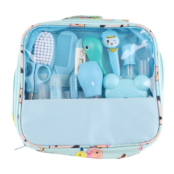 13 st/set Nyfödd Grooming Set Spädbarn Baby Vård Kit Viktiga Hälsovårds Tillbehör för Hemresor