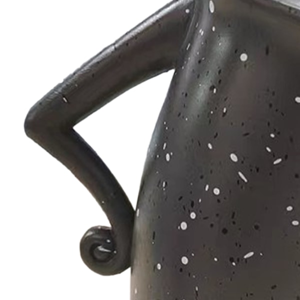Kaffebehållare söt matförvaring skrivbordsdekoration burk med lufttät lock för kök grå S