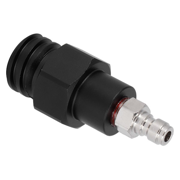 8mm hann hurtigkobling til hann gjenge TR21-4 CO2 sylinder tank adapter kobling for Soda Club(svart )
