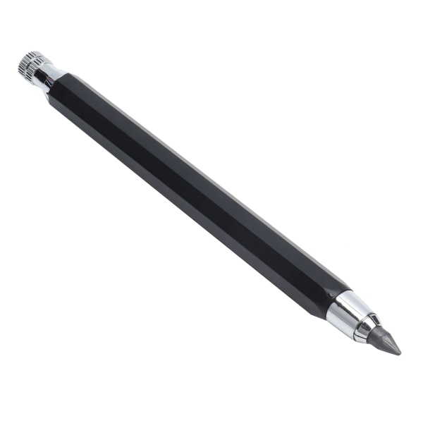 Automatisk blyant rustfrit stål 5,6 mm refill størrelse bærbar mekanisk pen til maling af graffiti