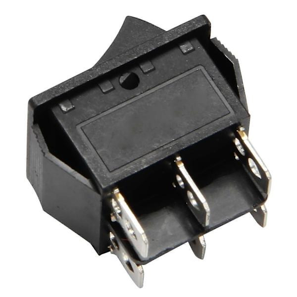 6-terminaler 3 Positioner Dpdt Båd Rocker Kontakt 16a 250vac 20a 125vac Zekai