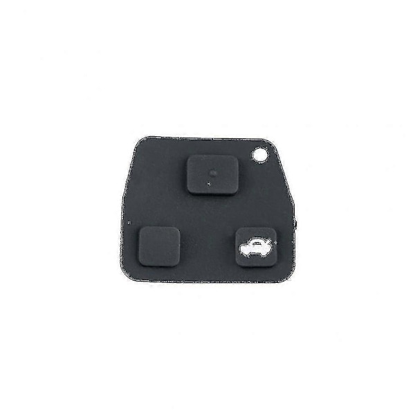 3-knapps Fjärrkontrollnyckel För Toyota, Kompatibel Med Rav4, Yaris, Prado, Corolla, Land Cruiser, Previa, Tarago Modeller Zekai 2ButtonsTOY43B