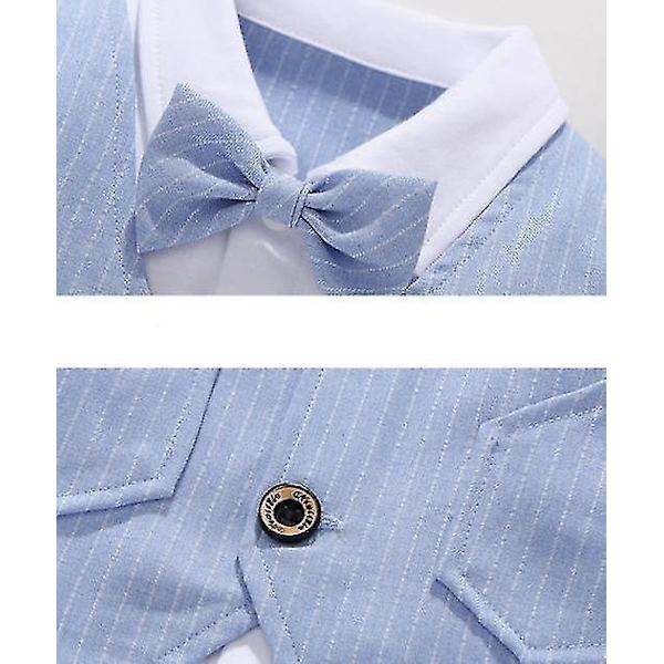 Sort Baby Drengenes Formelle Bryllups Tuxedo Dragt