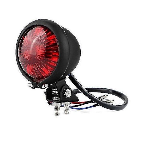 Moottoripyörän LED-takavalo Jarruvalo LED-takavalo yhteensopiva Bobber Chopper Cafen kanssa